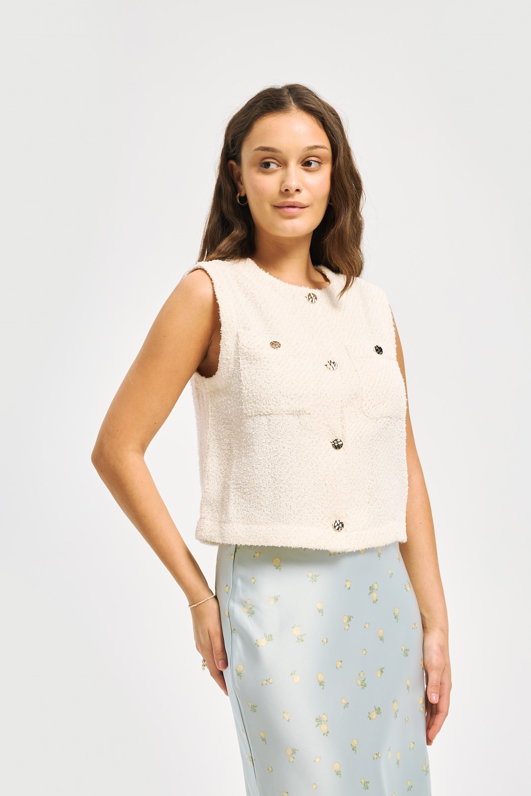 Твидовый жилет