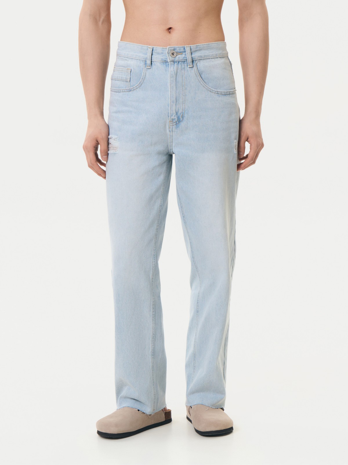 Брюки джинсовые