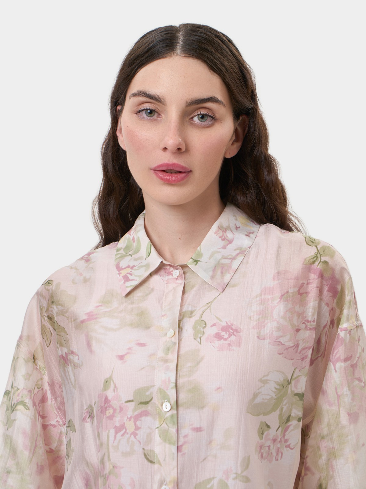 Блузка с короткими рукавами