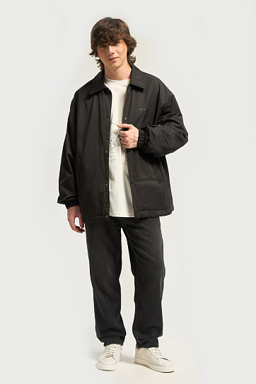 Утеплённая куртка-рубашка на синтепоне