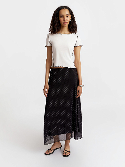 Юбка кроеная