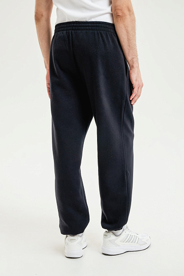 Утеплённые брюки-джоггеры с начёсом