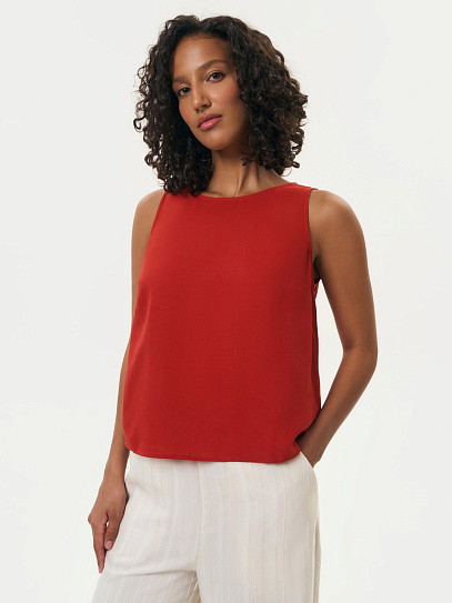 Блузка без рукавов