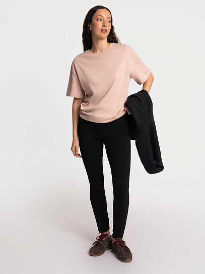 Трикотажные легинсы из хлопка