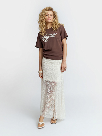 Юбка кроеная