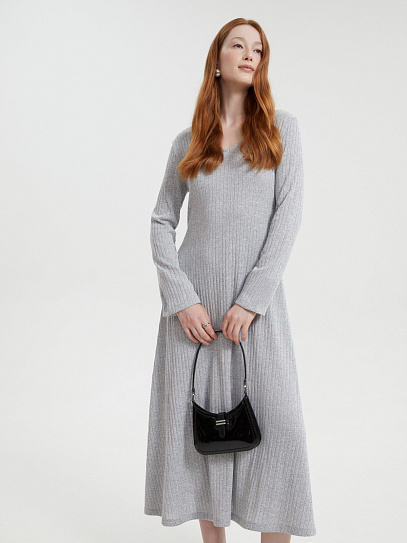 Платье лапша с длинным рукавом