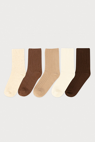 Набор высоких носков (5 пар в комплекте)