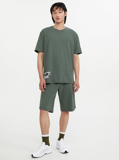 Трикотажные шорты на резинке из хлопка