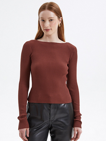 Сатиновая юбка миди на резинке