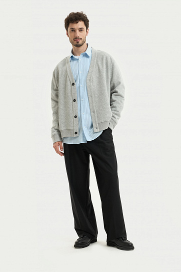 Трикотажный кардиган на пуговицах