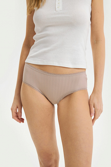 Трусы с кружевом