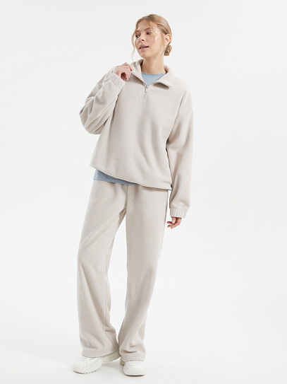 Брюки из флиса на резинке