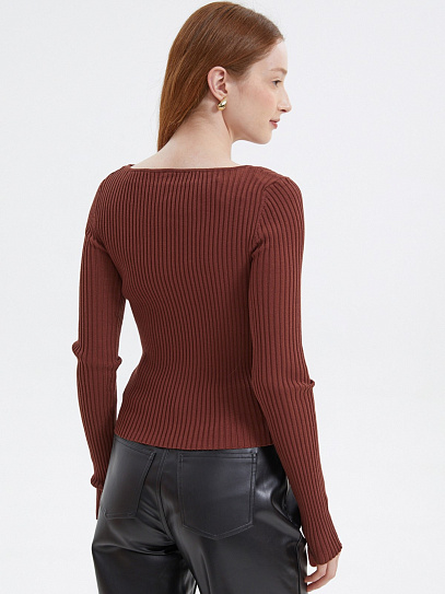 Сатиновая юбка миди на резинке