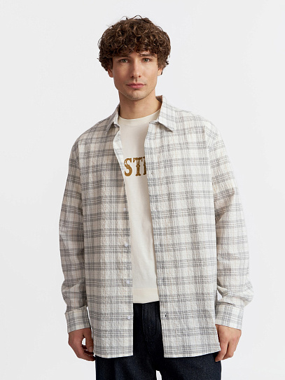 Офисная рубашка из хлопка