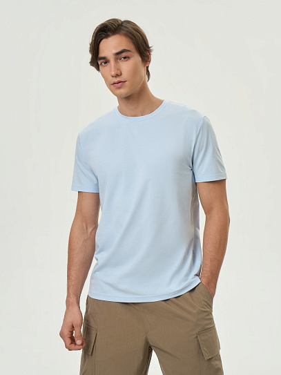 Футболка из хлопка с коротким рукавом