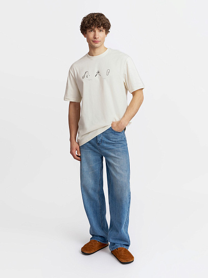 Джинсы прямого фасона