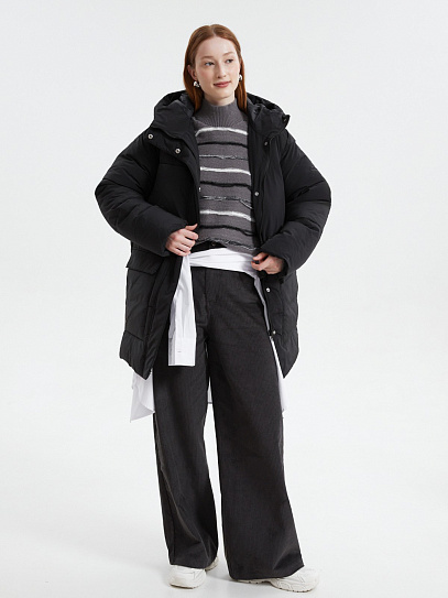 Прямые вельветовые брюки из хлопка