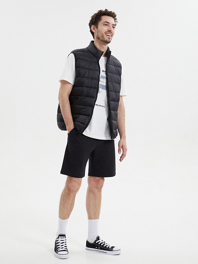 Трикотажные шорты на резинке из хлопка