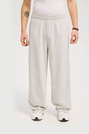 Трикотажные прямые брюки