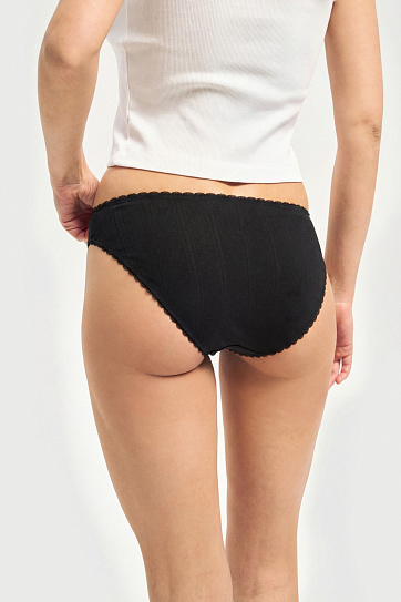 Трусы с кружевом