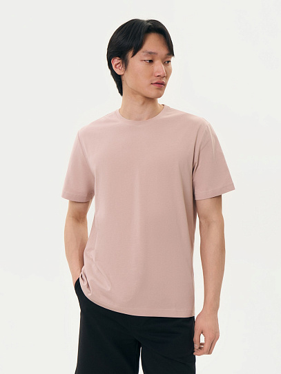 Футболка из хлопка с коротким рукавом