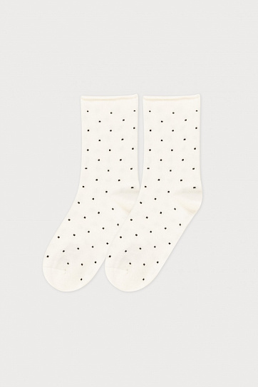 Высокие носки с рисунком