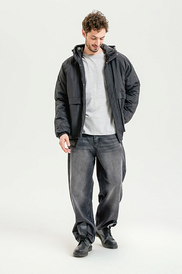 Куртка с капюшоном и утеплителем