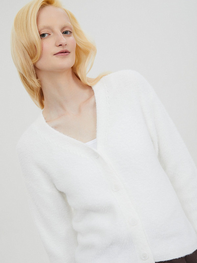 Юбка миди из экозамши с разрезом