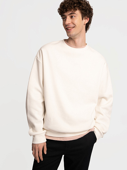 Трикотажный свитшот с начёсом